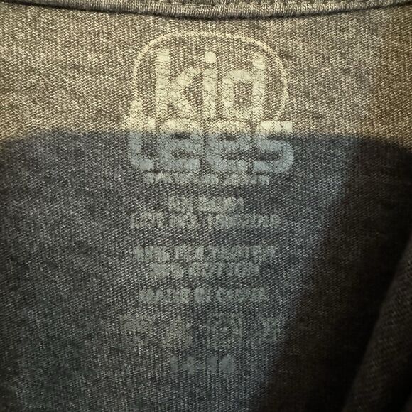 Bear Vader Youth Hoodie Star Wars Parody Long Sleeve Red River NM Sz 14-16 Gray - Picture 3 of 6